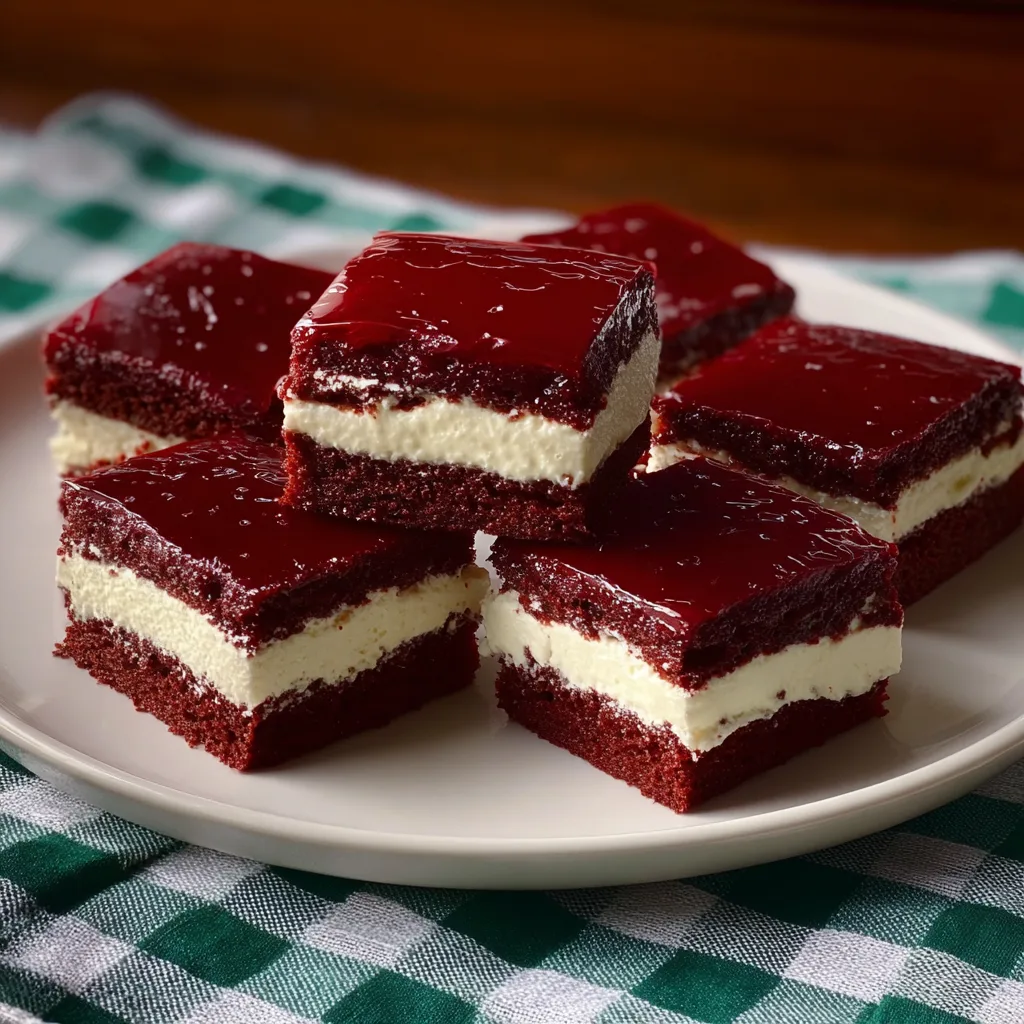 Red Velvet Ice Cream Sandwiches