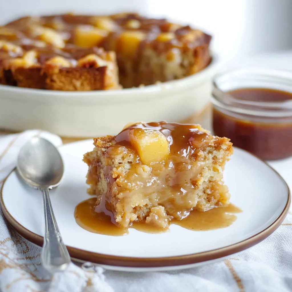 Roasted Peach Bread Pudding