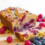 The Best Raspberry Bread