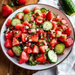 Watermelon Strawberry Cucumber Salad: A Refreshing Summer Dream