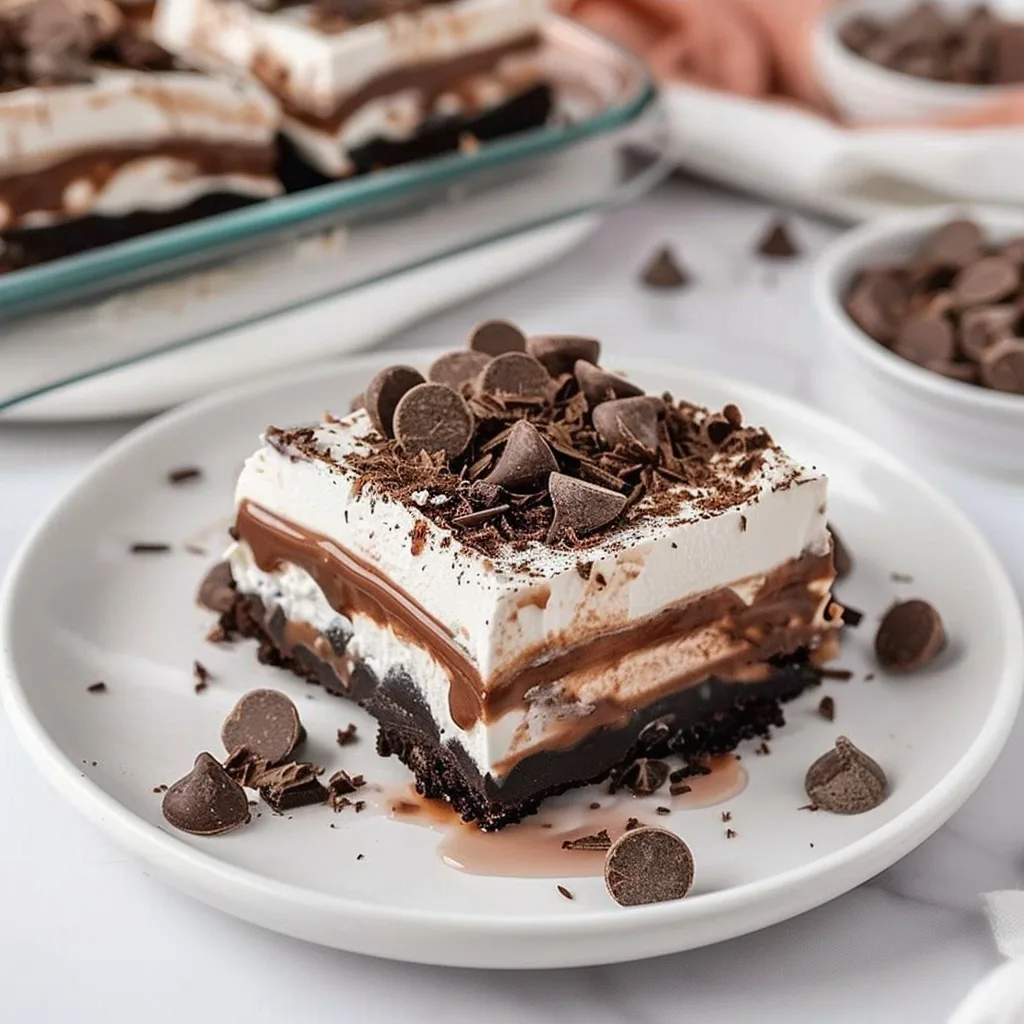 Irresistible No-Bake Chocolate Lasagna