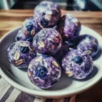 No-Bake Blueberry Protein Bites: A Hearty Hug in Every Bite