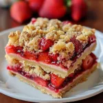 Strawberry Shortcake Streusel Bars You’ll Love