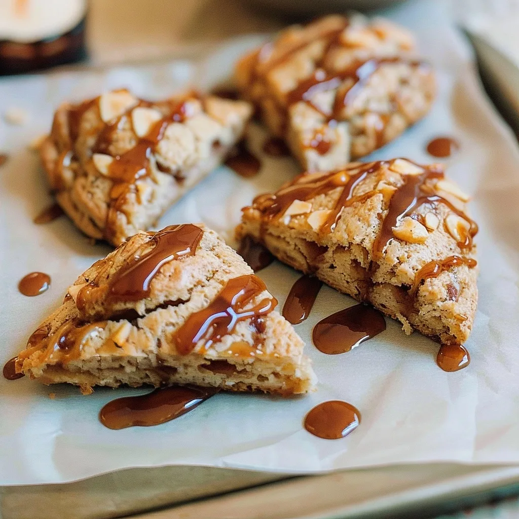 Salted Caramel Apple Scones: A Taste of Autumn Comfort