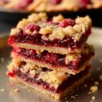 5 Ingredient Raspberry Bars