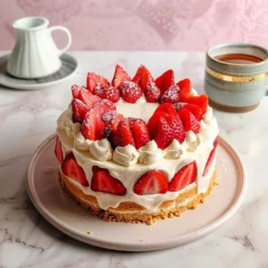Fraisier Cake: The Enchanting French Strawberry Cake