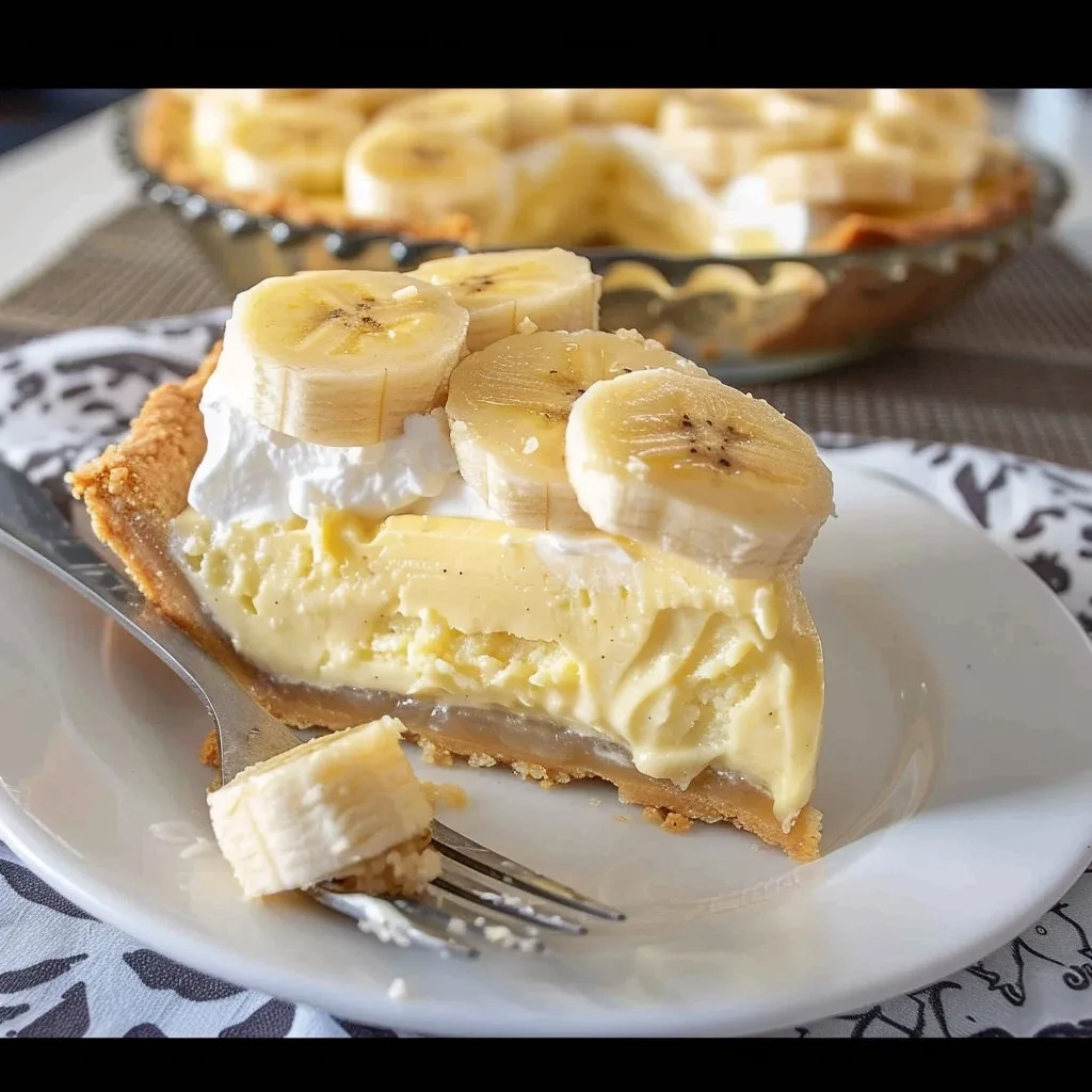 Icebox Banana Cream Pie: A No-Bake Dream