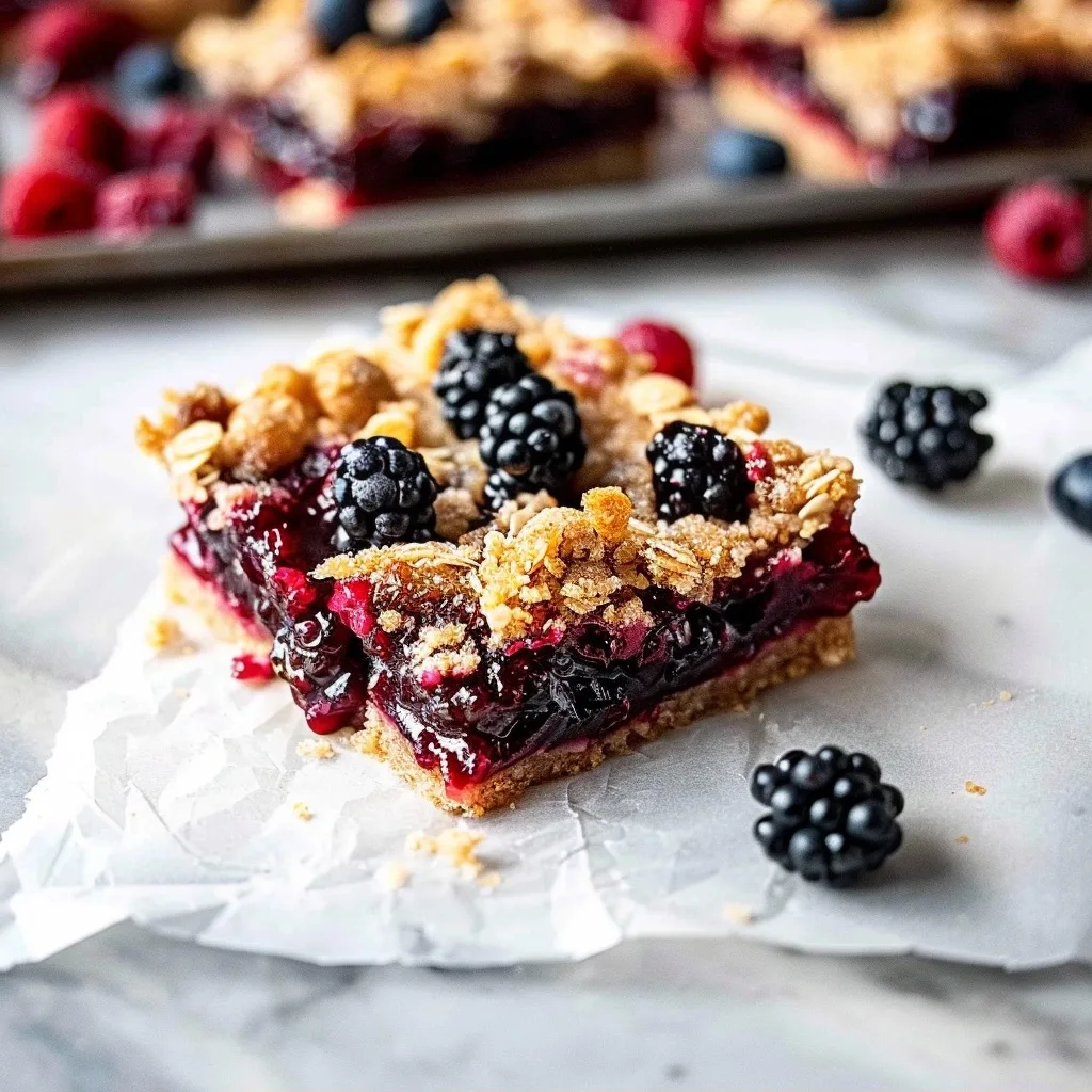 The Best Wild Berry Jam Slice Recipe