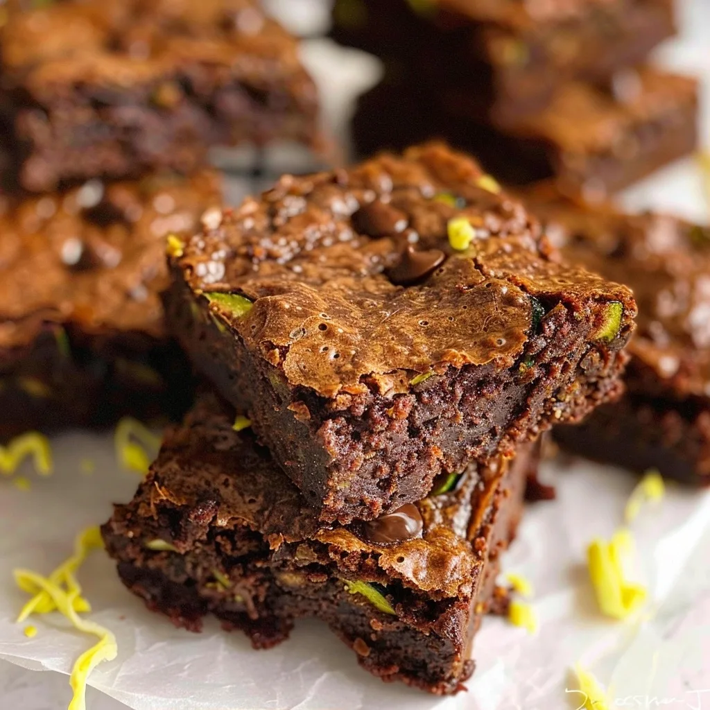 Fudgy Zucchini Brownies: The Secret to Ultimate Moistness