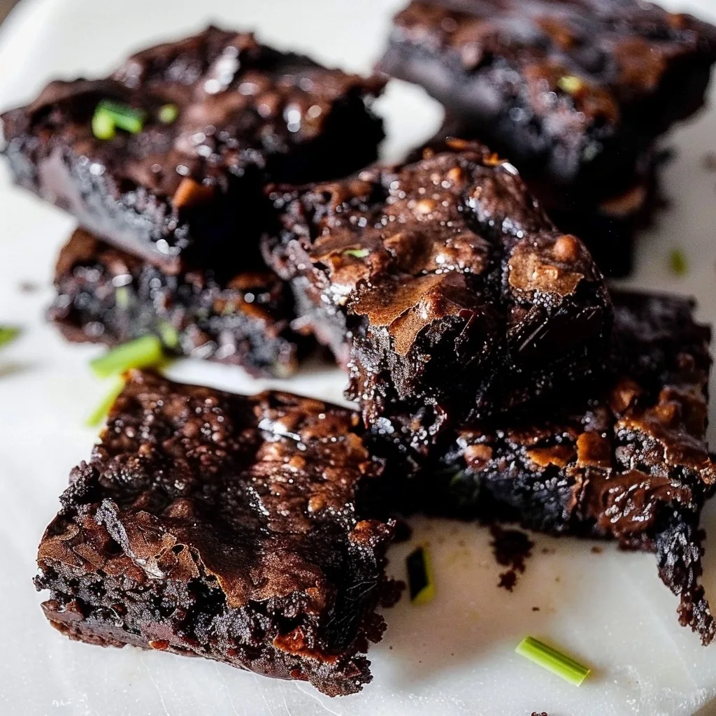 Flourless Chocolate Zucchini Brownies: The Fudgy Secret to Healthier Indulgence