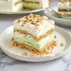 Pistachio Pudding Icebox Cake: A Dreamy No-Bake Delight