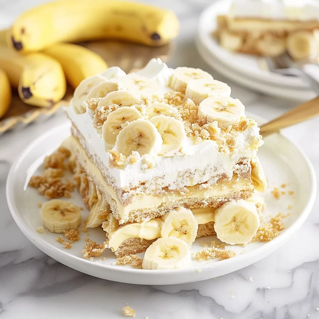 Banana Cream Pie Icebox Cake
