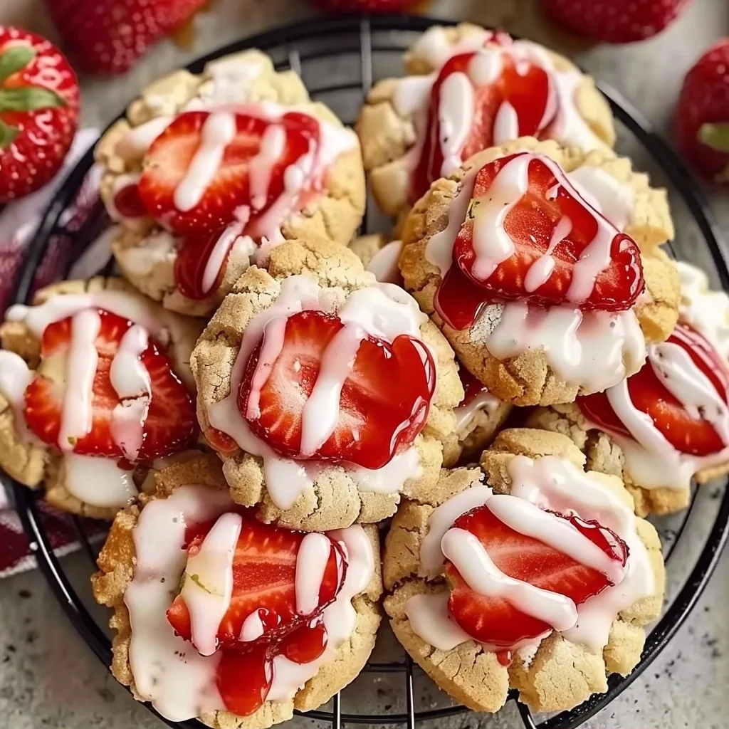 Strawberry Shortcake Butter Cookies: A Taste of Summer Bliss