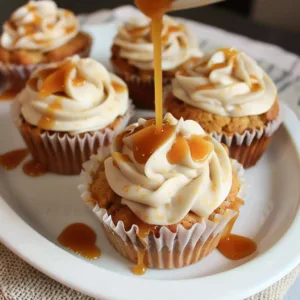 Apple Cider Cupcakes with Cream Cheese Frosting