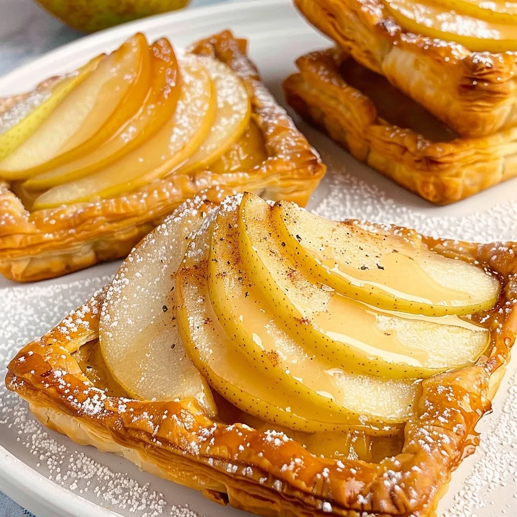 Pear Puff Pastry Tarts: A Simple Slice of Autumn Comfort