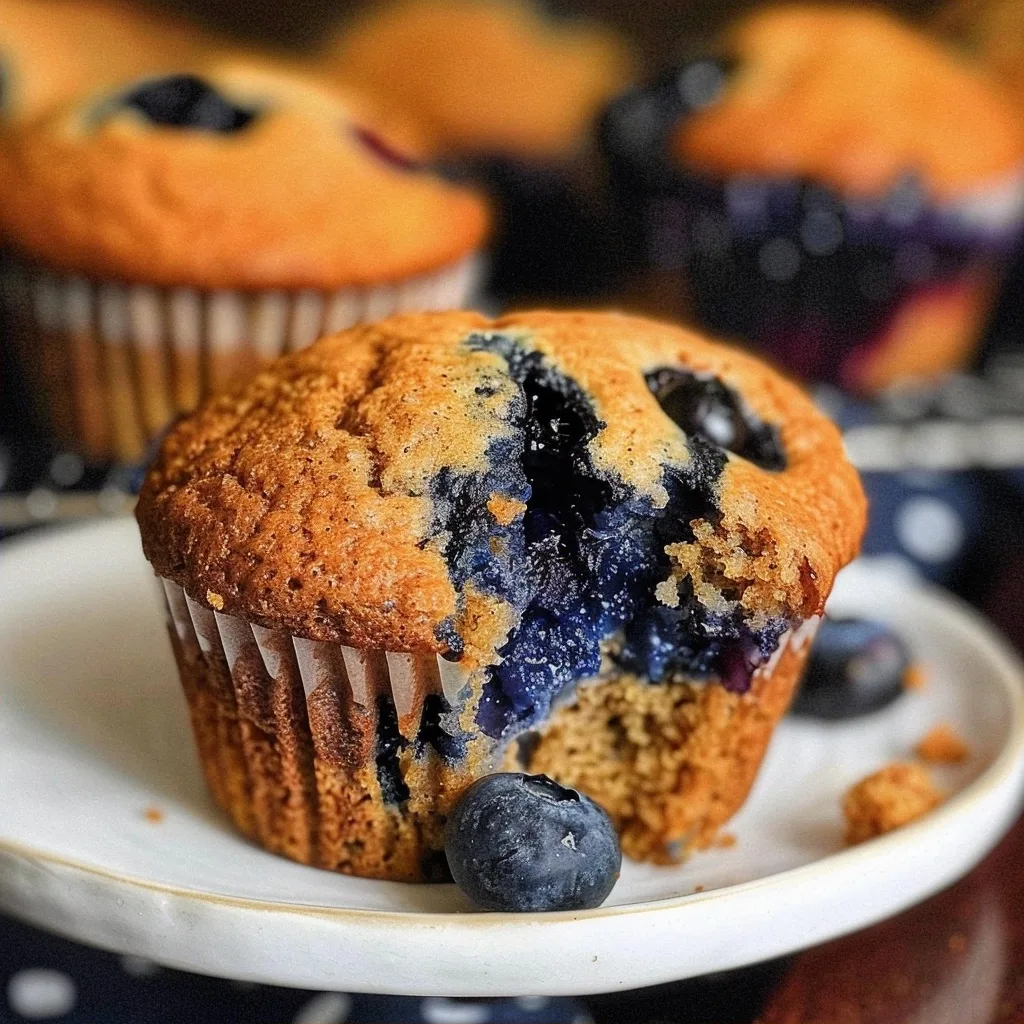 Blueberry Oatmeal Muffins: A Taste of Cozy Comfort