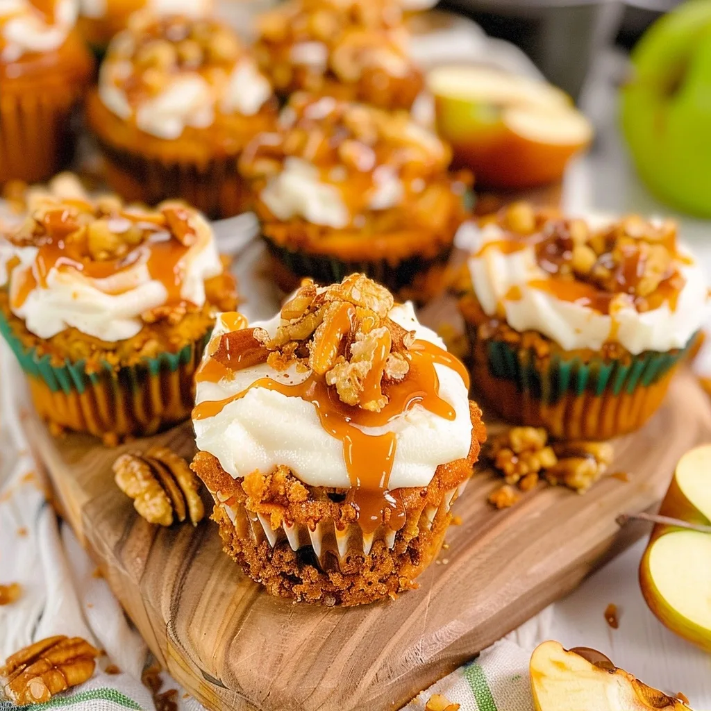 Mini Caramel Apple Cheesecakes: A Taste of Autumn Comfort