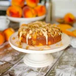 Peach Streusel Coffee Cake