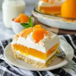 No Bake Creamsicle Lush Cake
