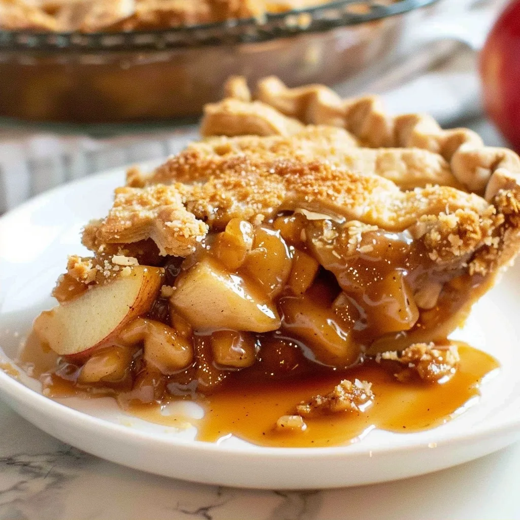 Apple Pie With Graham Cracker Crust: A Hug in Every Bite