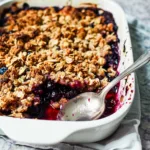 Blueberry Almond Crisp: A Hug in a Baking Dish