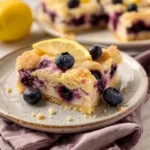 Blueberry Lemon Bars: A Burst of Sunshine and Sweetness