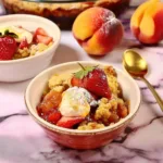 Easy Strawberry Peach Cobbler Recipe