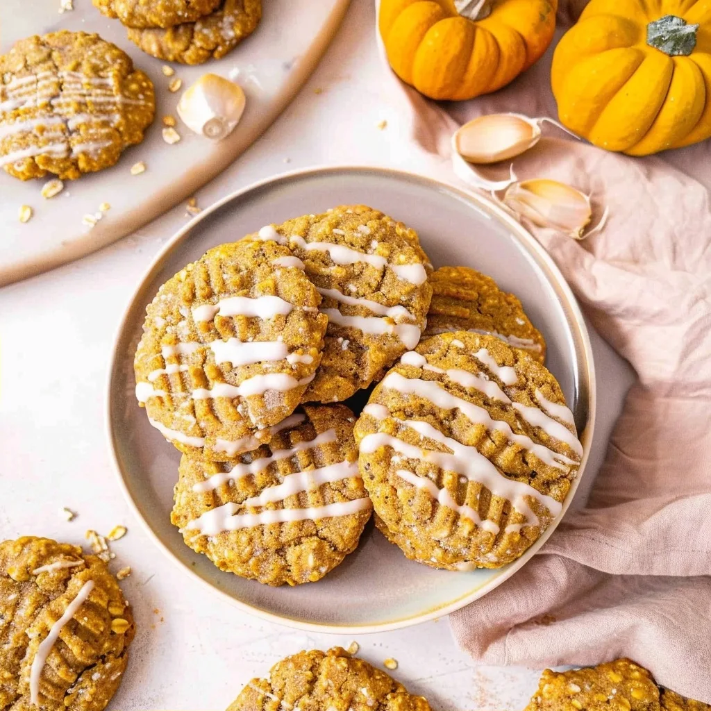 Pumpkin Oatmeal Cookies
