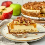 Apple Crumble Cheesecake