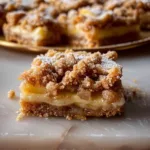 Heavenly Pear Crumble Bars