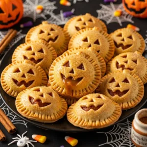 Jack-o’-Lantern Hand Pies