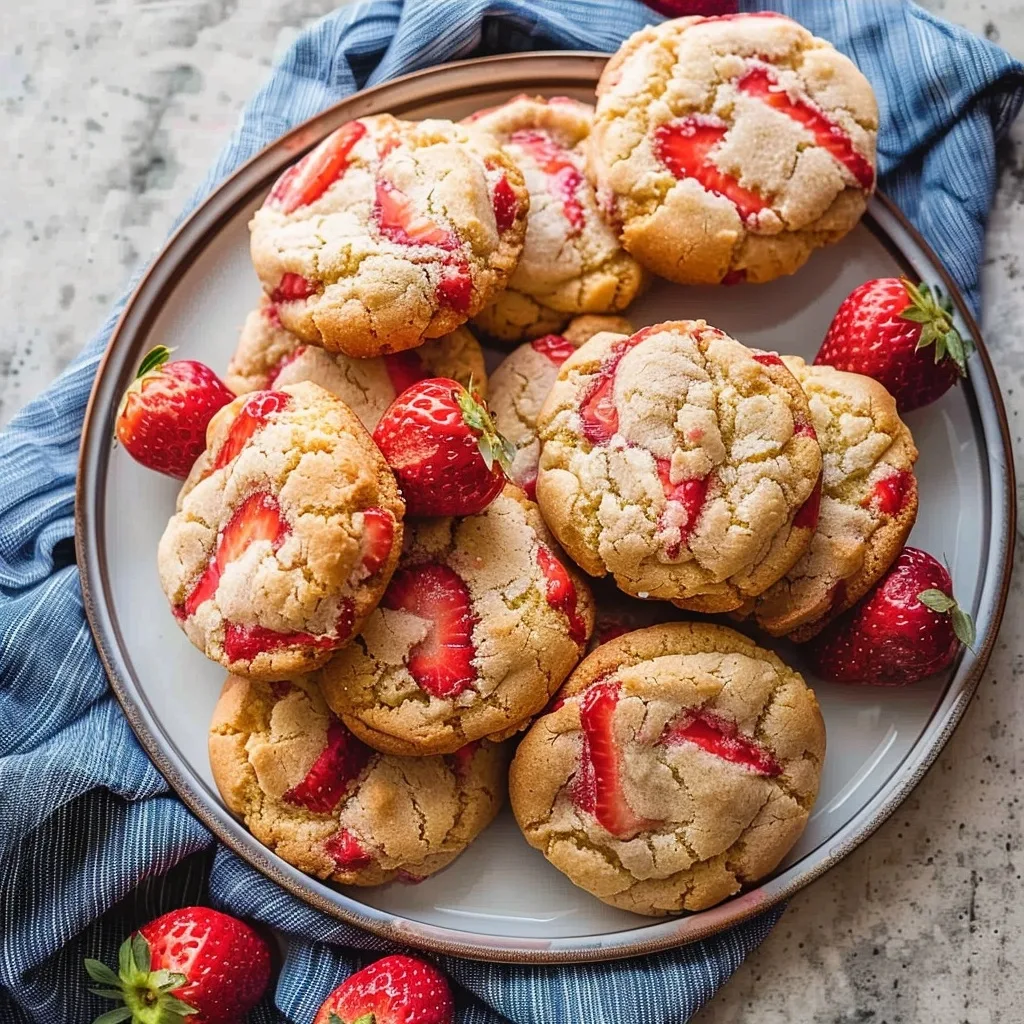 Strawberry Shortcake Cookies