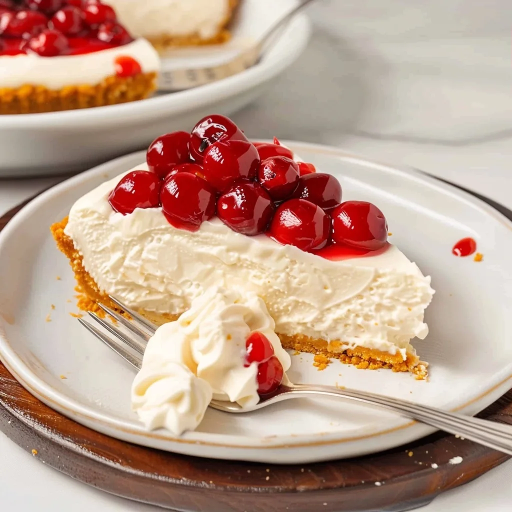 Creamy No Bake Cheesecake With Cool Whip