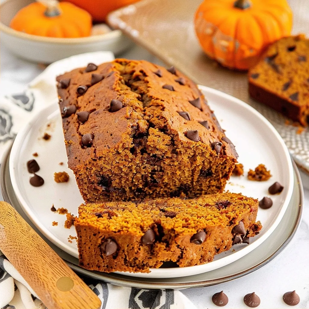3 Ingredient Pumpkin Bread