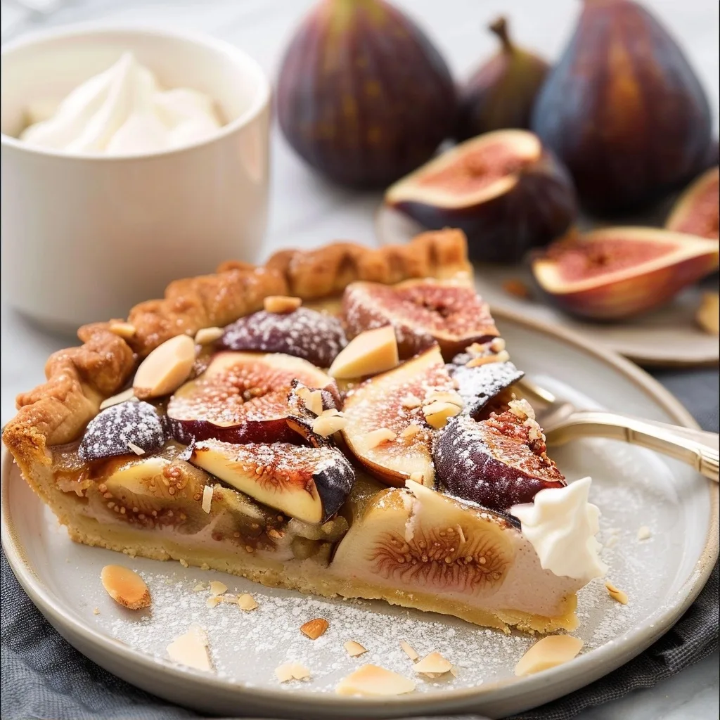 Fig Tart with Almond Cream