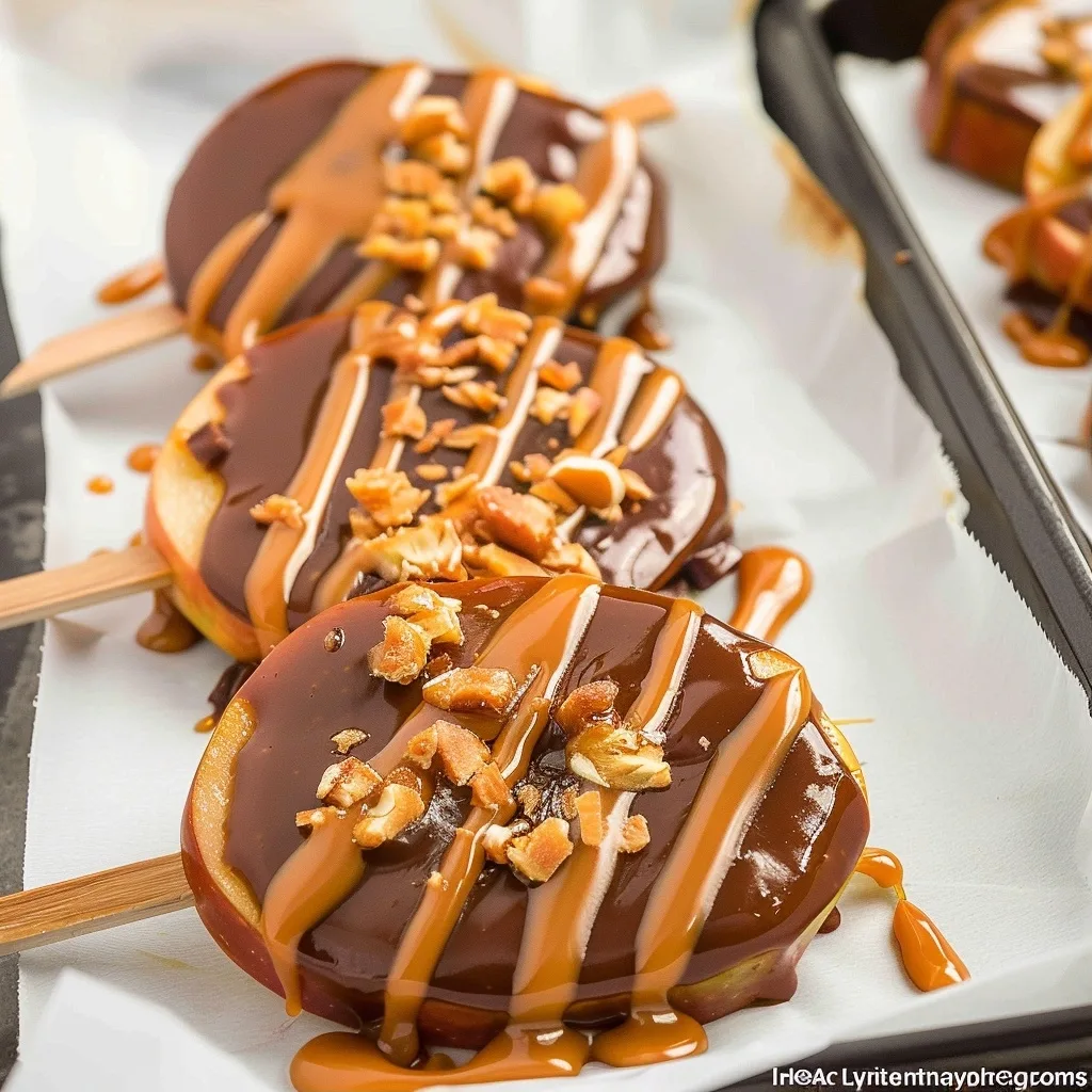 Caramel Apple Slices
