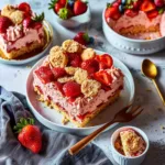 Strawberry Crunch Cake