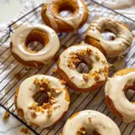 Baked Pumpkin Donuts with Maple Glaze