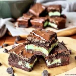 Mint Chocolate Chip Brownies