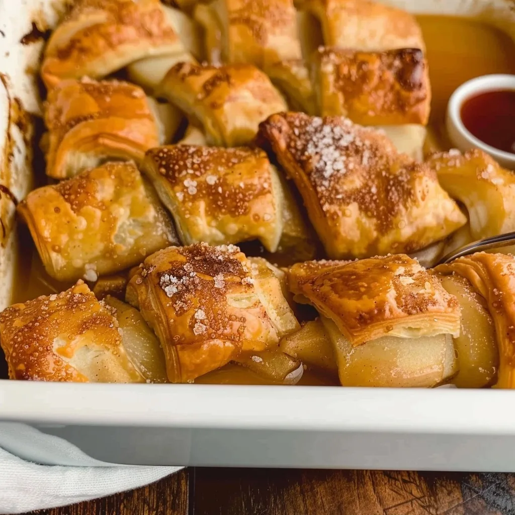 Easy Crescent Roll Apple Dumplings
