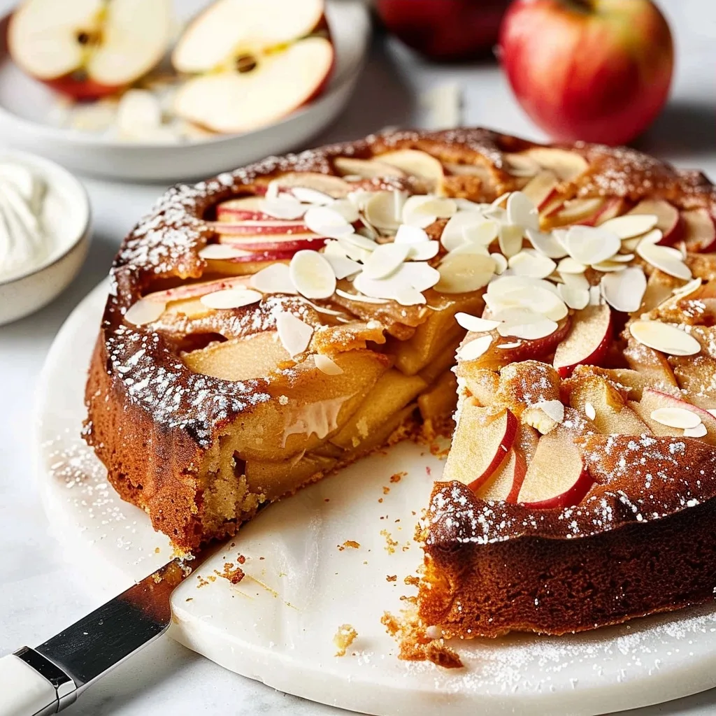 Classic French Apple Cake