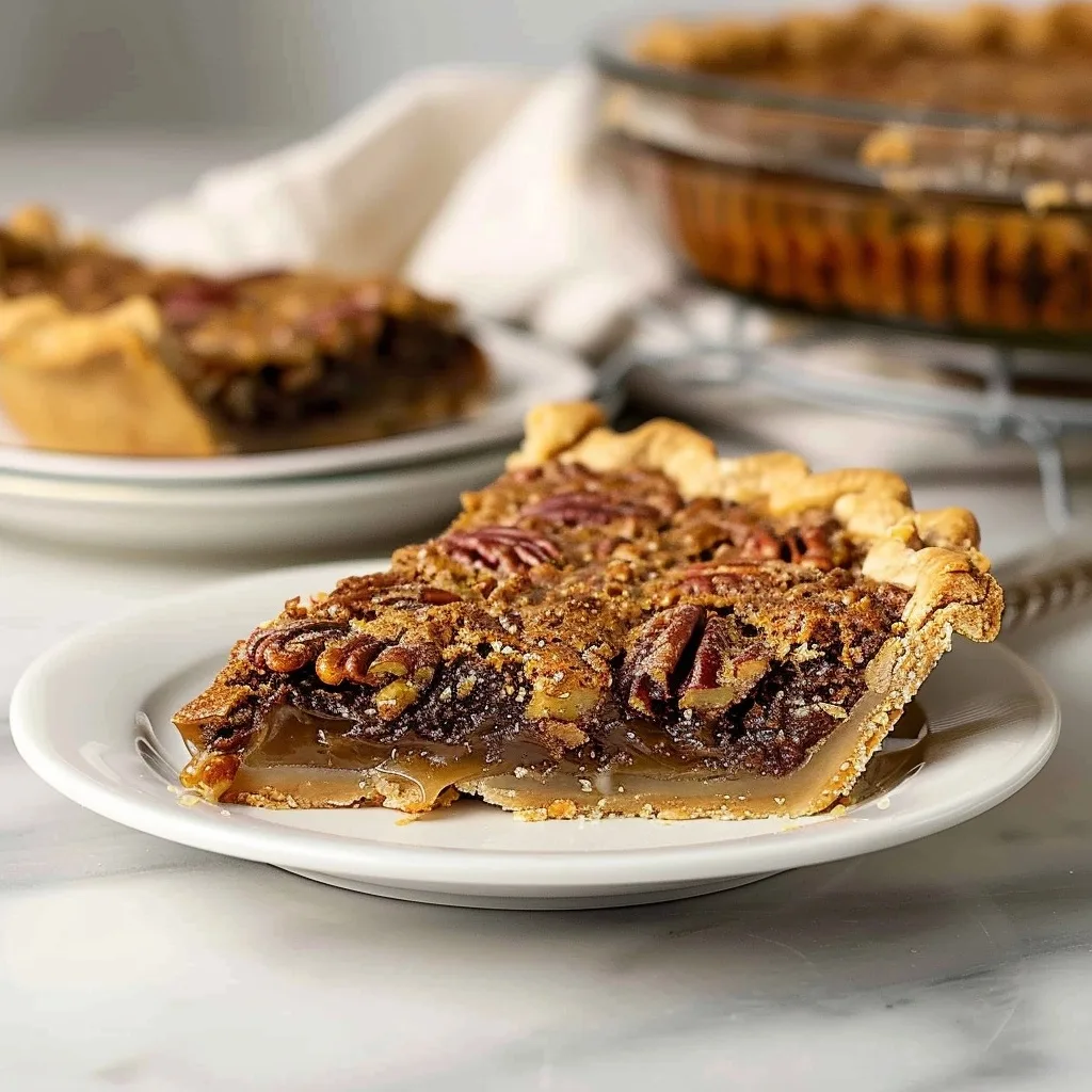 German Chocolate Pecan Pie