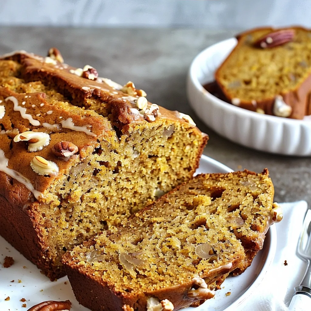 Vegan Pumpkin Banana Bread