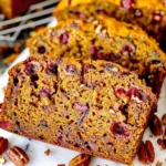 Cranberry Pecan Pumpkin Bread