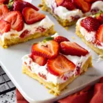 The Best Strawberry Shortcake Bars