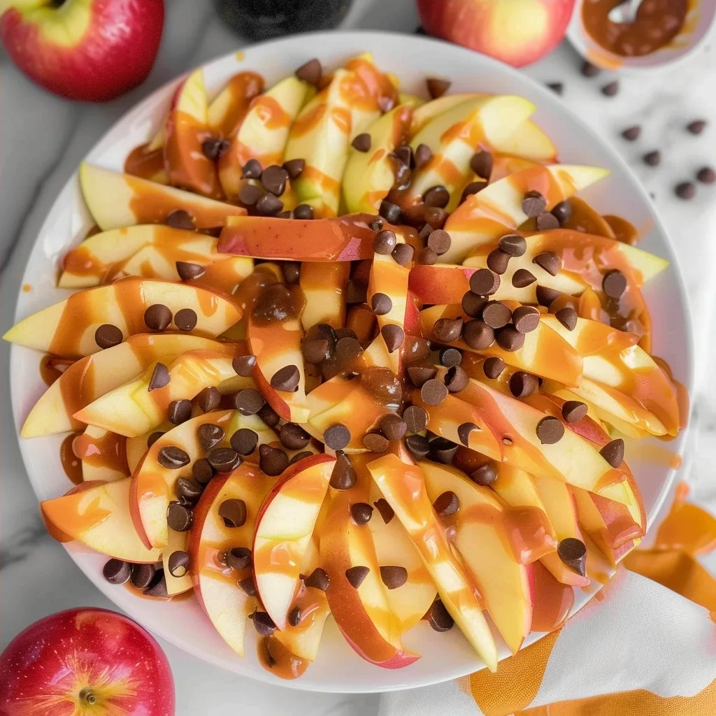 Healthy Apple Nachos