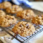 Molasses Chocolate Chip Oatmeal Cookies