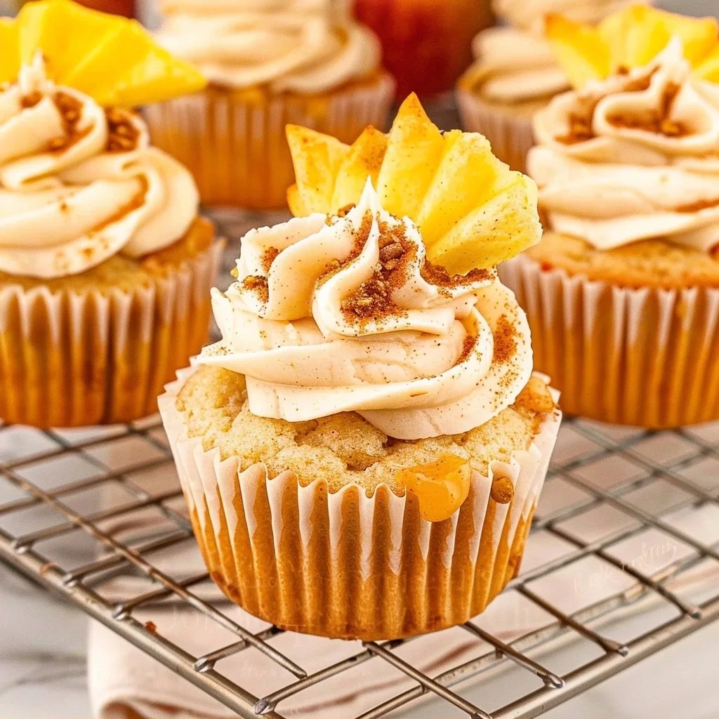 Apple Pie Cupcakes