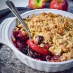 Blackberry and Apple Crumble