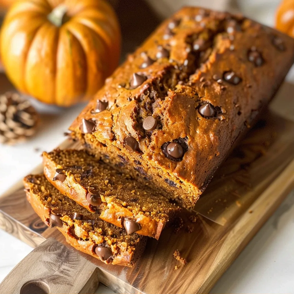 Super Moist Vegan Pumpkin Bread